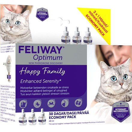 Feliway Optimum Refill - 3 x 48 ml