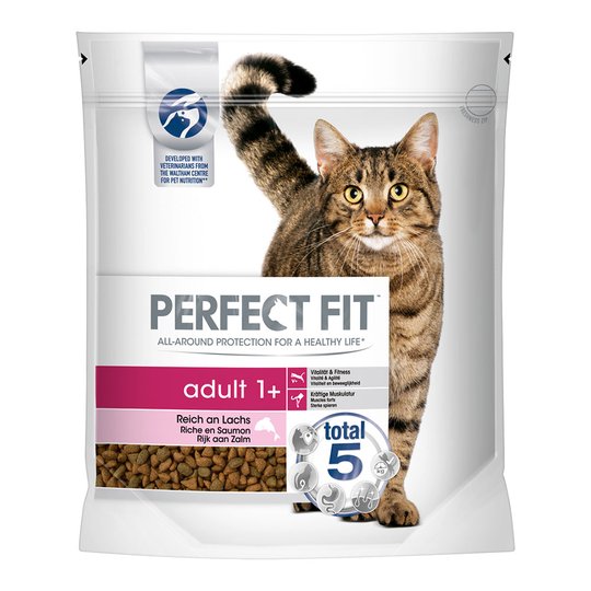 Perfect Fit Adult 1+ Lax - Ekonomipack: 5 x 1,4 kg