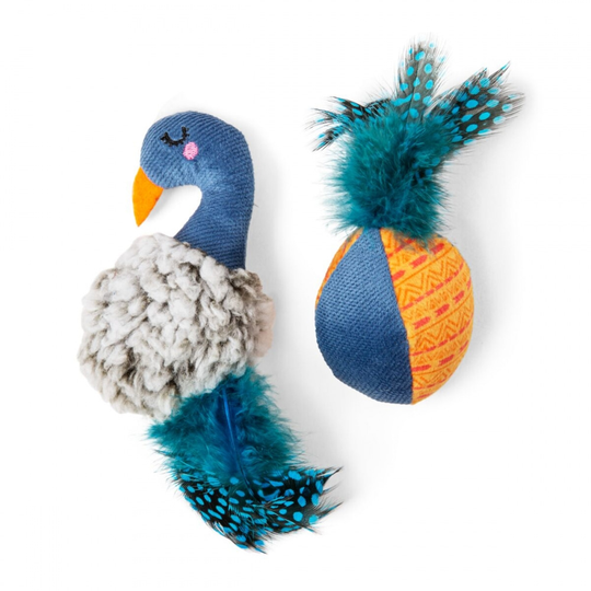 Little&Bigger Egg-Laying Birdies 2-pack (Blå)