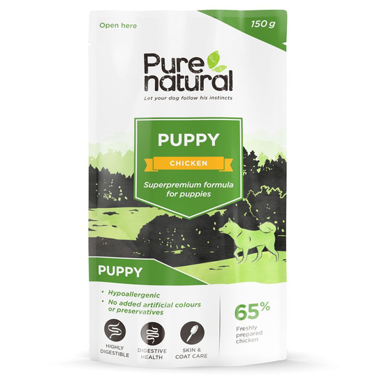 Purenatural Puppy Chicken 150 g