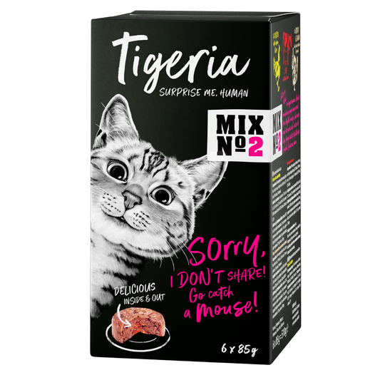 Ekonomipack: Tigeria 48 x 85 g - No. 2 Mix