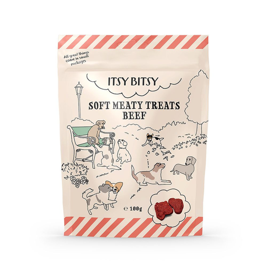 ItsyBitsy Dog Mjukt Nötgodis (100 grammaa)