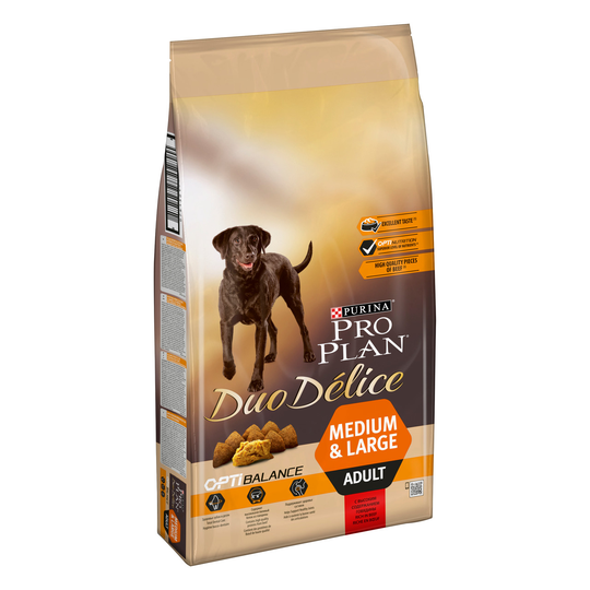 Duo Delice Adult Medium & Large Beef - 10 kg