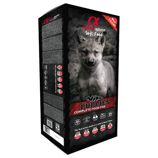 alpha spirit Semi Moist Complete Puppies - 9 kg