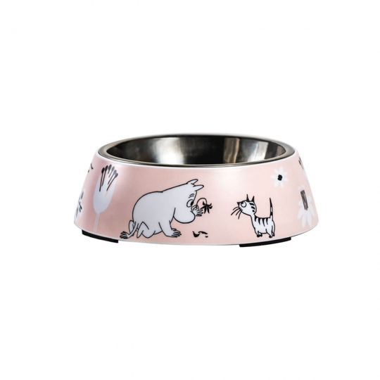 Moomin For Pets Matskål (S Rosa)