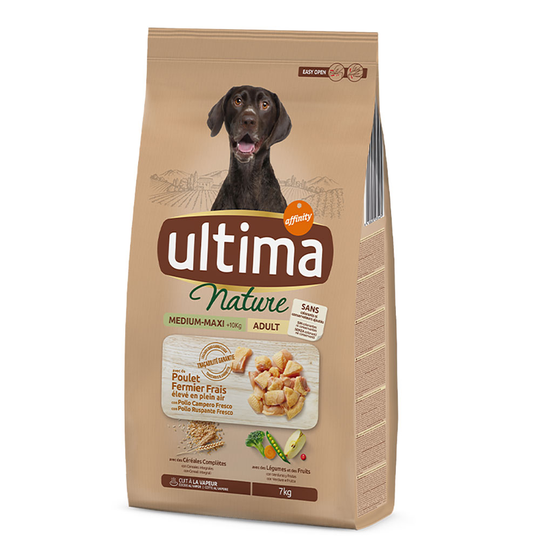 Ultima Nature Medium / Maxi Chicken - Ekonomipack: 2 x 7 kg