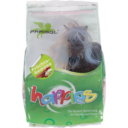 Parisol Happies Hästgodis - Frukt & Grönt - 1 kg