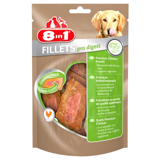 8in1 Fillets Pro Digest - Ekonomipack: 2 x 80 g - Small