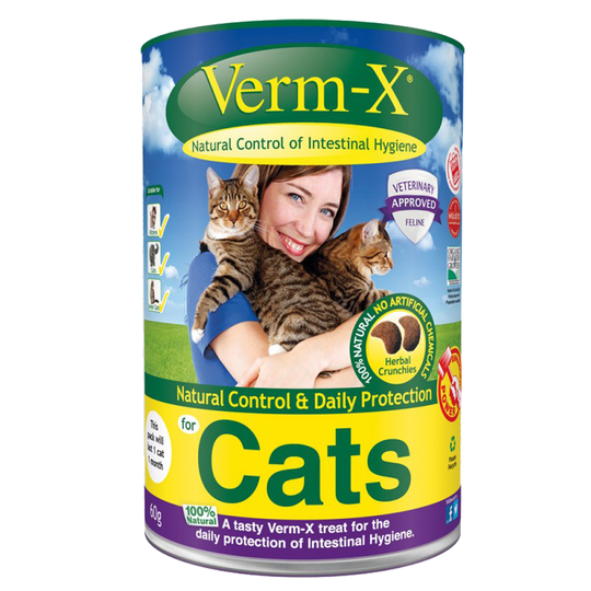 Verm-X godis för katter - Ekonomipack: 2 x 60 g