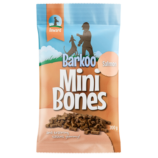 Barkoo Mini Bones 200 g - Lax