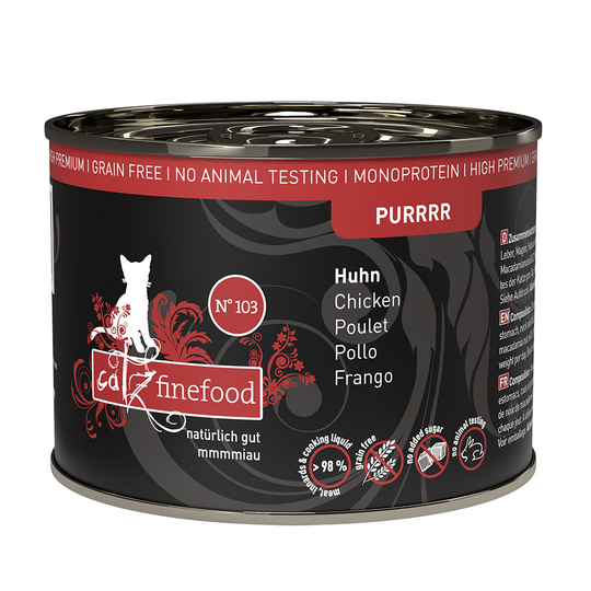 catz finefood Purrrr på burk 6 x 200 - No. 103 kyckling (6 x 200 g)
