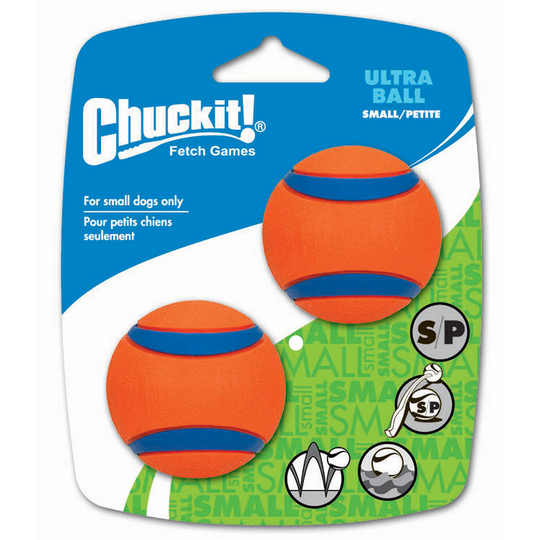 Chuckit! Ultra Ball - 2 st Ultra Ball stl. S ca Ø 5,1 cm