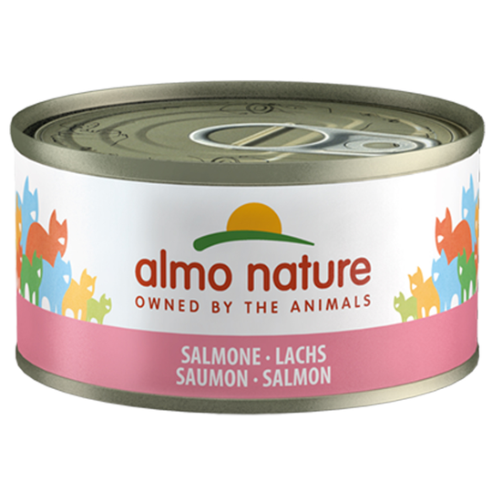20 + 4 på köpet! 24 x 70 g Almo Nature - Lax
