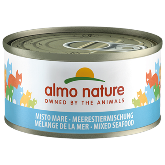20 + 4 på köpet! 24 x 70 g Almo Nature - Skaldjur