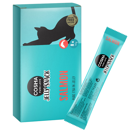 Cosma Jelly Snack 8 x 14 g - Lax