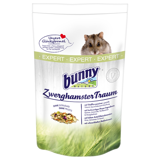 15 % rabatt på Bunny DvärghamsterDröm Expert - 500 g