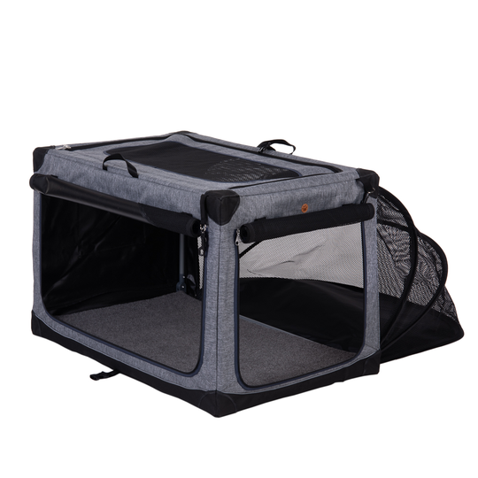 Pet Home portabel transportkoja - Stl XL: B 106 x T 71 x H 68.5 cm