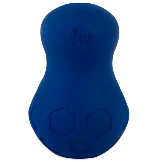 JW Tumble Teez Treat Toy - Stl. L, blå