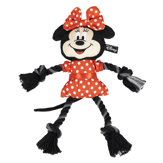 Minnie Mouse med rep hundleksak - 1 st