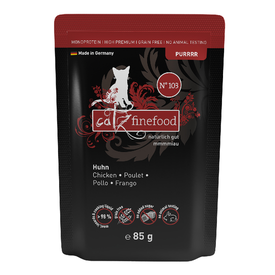 catz finefood Purrrr Pouch 8 x 85 g - No. 121 Hjort