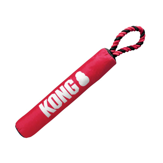 KONG Signature Stick med rep - ca L 30 x Ø 5 cm