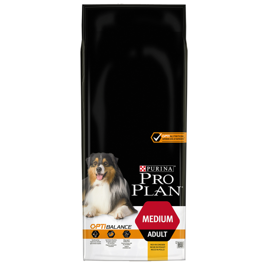 Ekonomipack: 2 eller 3 påsar Pro Plan till extrapris! - Medium Adult OPTIBALANCE (2 x 14 kg)