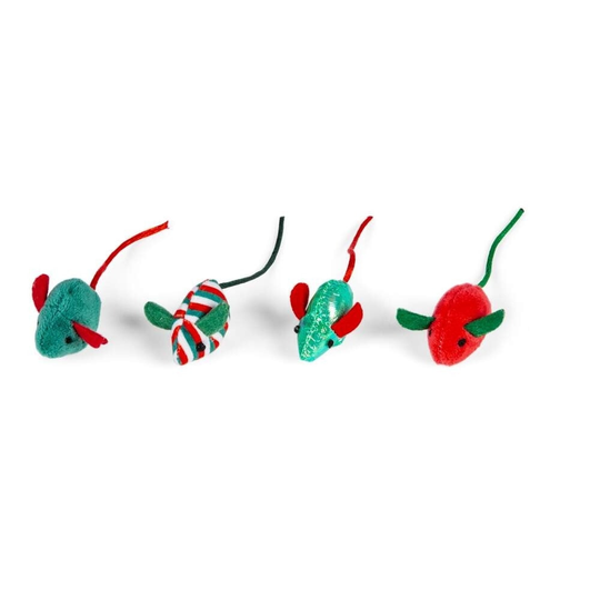 Little&Bigger Quirky X-mas Minimöss 4-pack