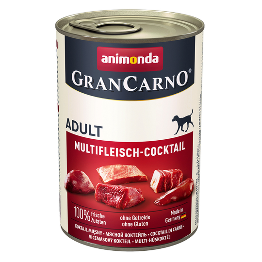 Animonda GranCarno Original Adult 12 x 400 g - Köttcocktail