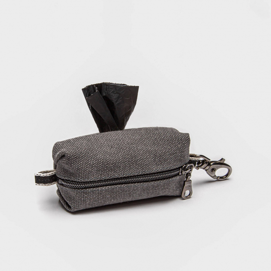Cloud7 Doggy-Do-Bag Bajspåsehållare Canvas Mörkgrå