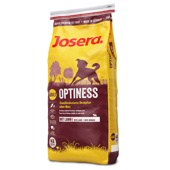 Ekonomipack: 2 x 15 eller 3 x 4 kg Josera hundfoder - Josera Optiness