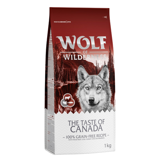 1 kg Wolf of Wilderness till sparpris! - The Taste of Canada