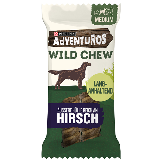AdVENTuROS Wild Chew för medelstora hundar - 6 x 200 g