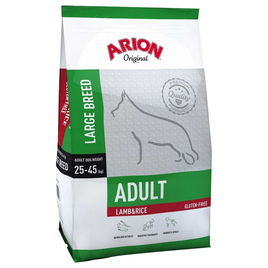 Arion Original Adult Large Breed Lamb & Rice - Ekonomipack: 2 x 12 kg