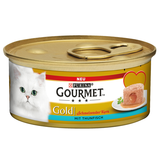 24 + 12 på köpet! 36 x 85 g Gourmet Gold - Melting Heart - Tonfisk