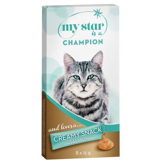My Star is a Champion - Salmon Creamy Snack - 24 x 15 g