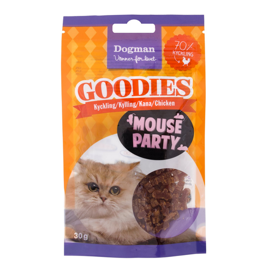 Dogman Mouse Party 30g- Katt