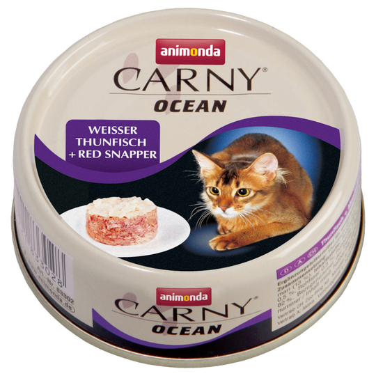 Blandpack: Animonda Carny Ocean 4 sorter Mix I (4 sorter) 24 x 80 g