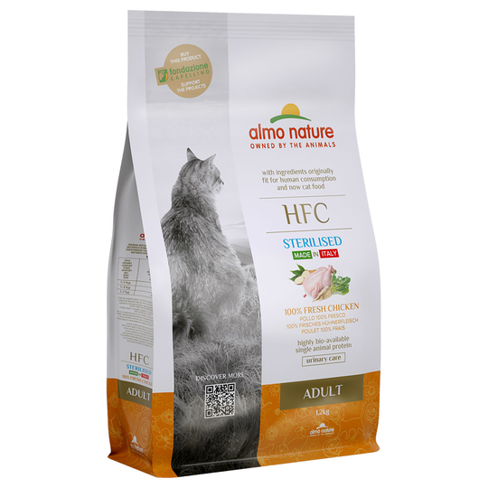 Almo Nature HFC Adult Sterilised Chicken - Ekonomipack: 2 x 1,2 kg
