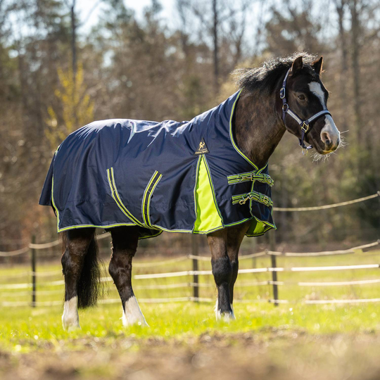 Globus Sport Regntäcke "Tarzan-1" Halvhals 100g - Navy (105 cm)