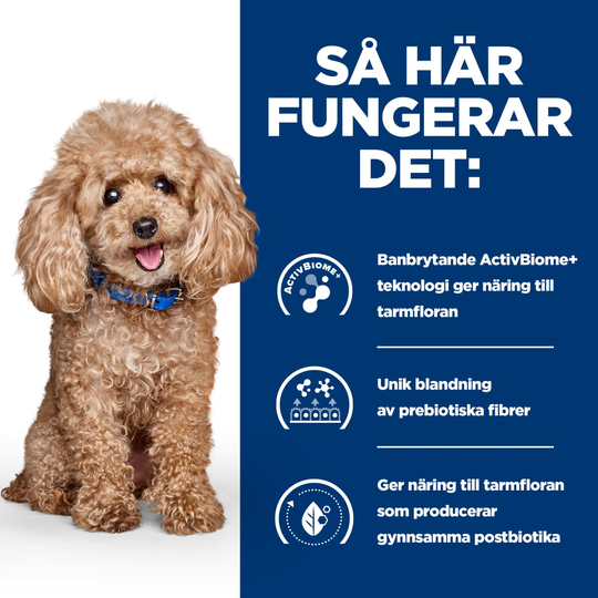 Hill's Prescription Diet Canine Gastrointestinal Biome Mini Digestive/Fibre CareChicken (1 kg)