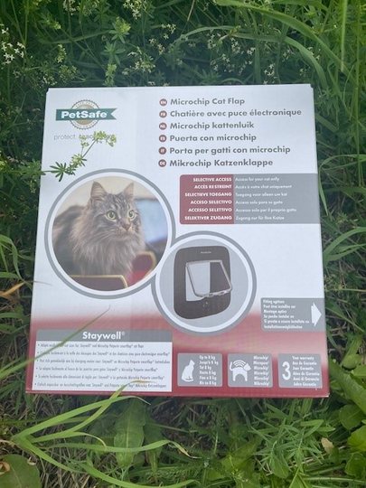 PetSafe- Elektronisk Kattdörr Microchip - Brun