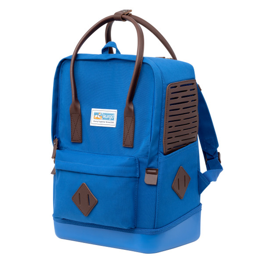 Kurgo Nomad Carrier - Bärväska/ryggsäck till Hund - Blå