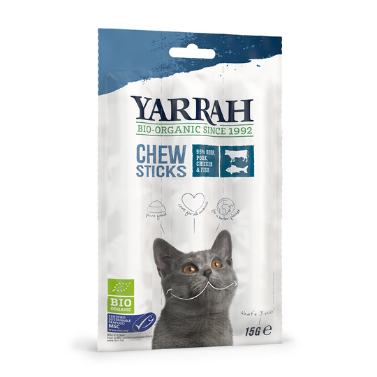 Yarrah Organic Chew Sticks - 3 x 5 g