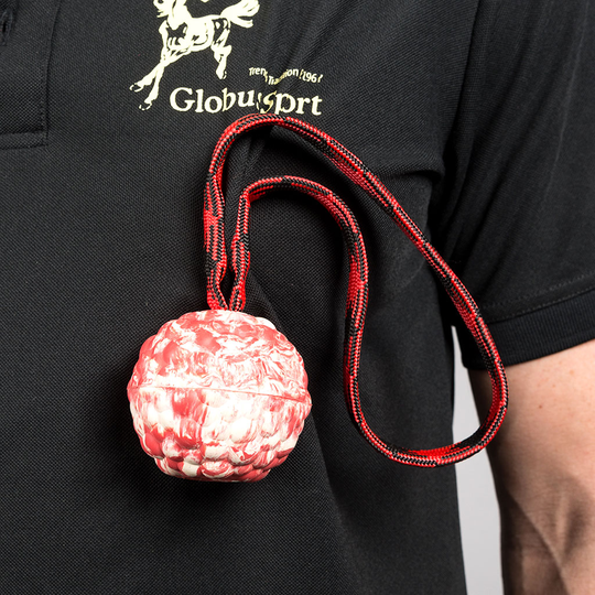 RADDOG Boll med ögla- hårt gummi 7cm -Magnet