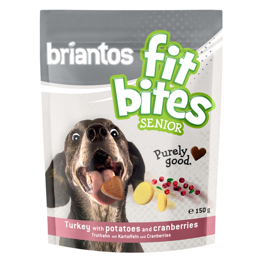 Briantos FitBites Senior - Kalkon med potatis & tranbär - 150 g