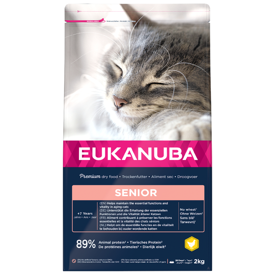 2 kg Eukanuba torrfoder katt till sparpris! - Top Condition 7+ Senior