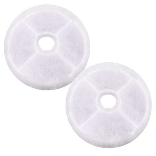 Catit Flower Fountain rostfritt stål - 2-set Catit 2.0 TRIPLE ACTION filter
