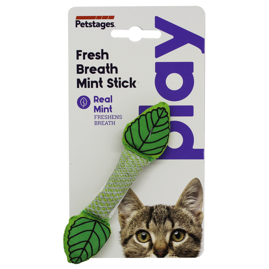 Petstages Kattleksak Fresh Breath Mint Stick