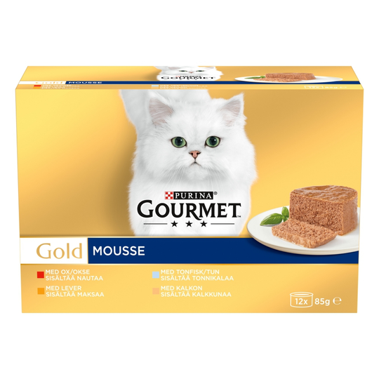 Gourmet Gold Mousse Selection 4 x 85 g
