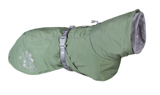 Hurtta Extreme Warmer ECO Vintertäcke - Hedge (grön) (65 cm)